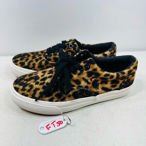 Polo Ralph Lauren Sneakers Leopard Print Size 4 Women